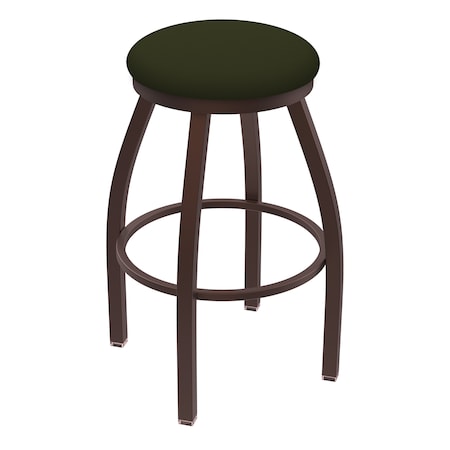 Holland Bar Stool Co 36" Swivel X-Tall Bar Stool, Bronze Finish, Canter Pine Seat 80236BZ010